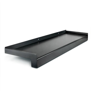 Fensterbank Außen Anthrazit Tiefe 110mm Aluminium / inkl. Abschlüsse für Putz-Mauerwerk