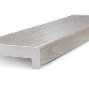 Fensterbank Innen „Eiche Skandinavisch“ Tiefe 200mm Kunststoff inkl. Seitenabschluss / Innenfensterbank PVC