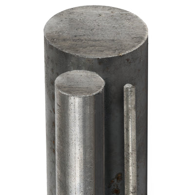 Automatenstahl 11SMn30 / 500 - 2000mm Länge / blank gezogen H9 / Rundstahl