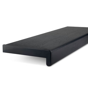 Fensterbank Innen „Anthrazit“ Tiefe 350mm Kunststoff inkl. Seitenabschluss / Innenfensterbank PVC